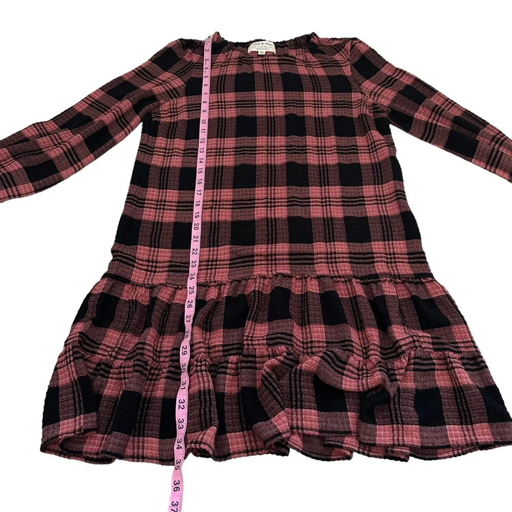 Anthropologie | Cloth & Stone | Daia Plaid Mini Dress Size S *no belt* - Picture 13 of 13